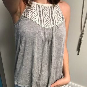 Gray tank top